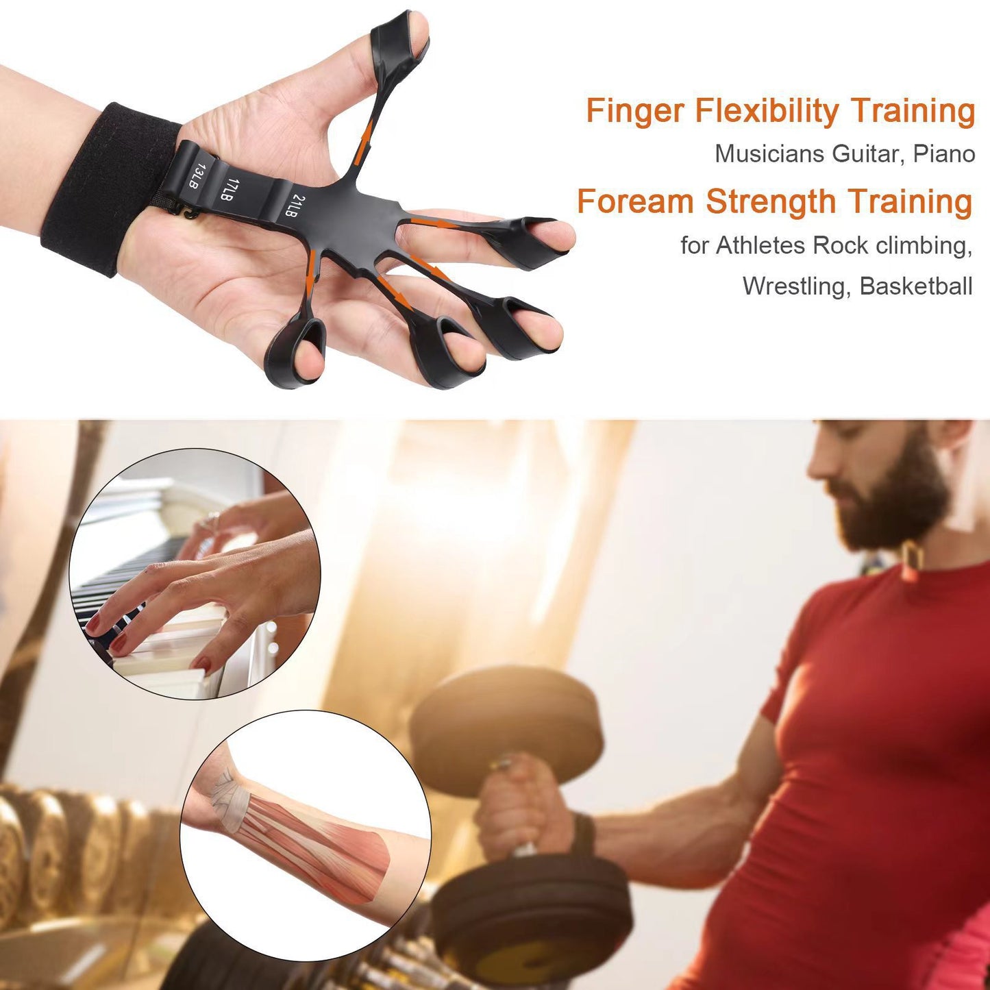 Training device grip device male finger strength finger training small arm muscle muscle expansion varicose fitness equipment