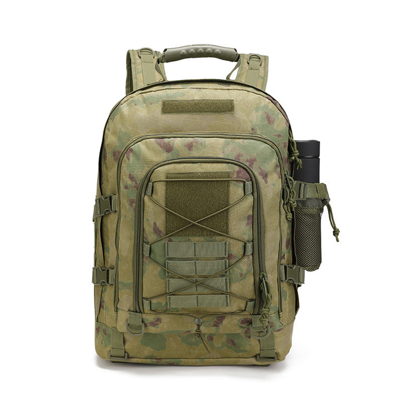 65L Men's Outdoor Tactical Backpack: large - capacity, ideal for hiking, camping, and travel. A military - style rucksack