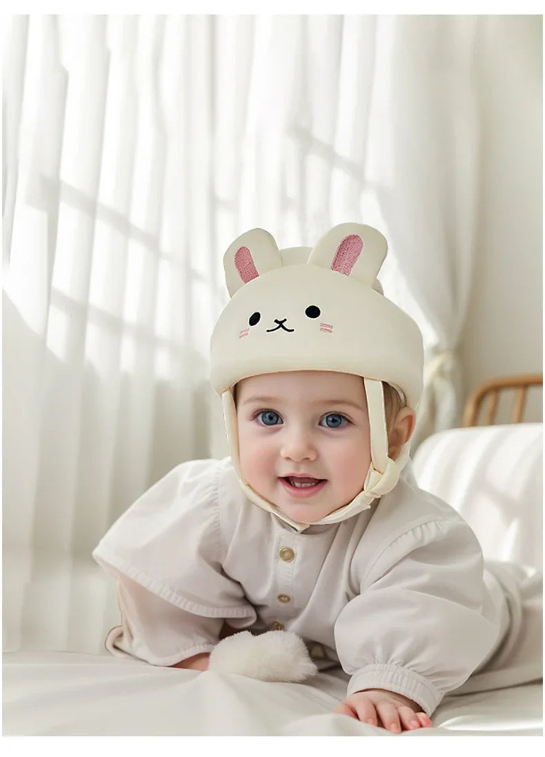 Infant Toddler No Bumps Safety Helmet Head Cushion Bumper Bonnet Newborn Head Protector Baby Mesh Breathable Protecting Pillows