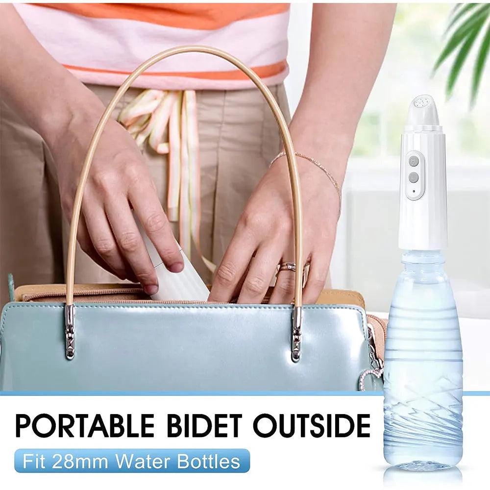 Portable Travel Bidet Electric Rechargeable Handheld Personal Bidet Sprayer for Hygiene Cleaning for Toilet Portable Bidet