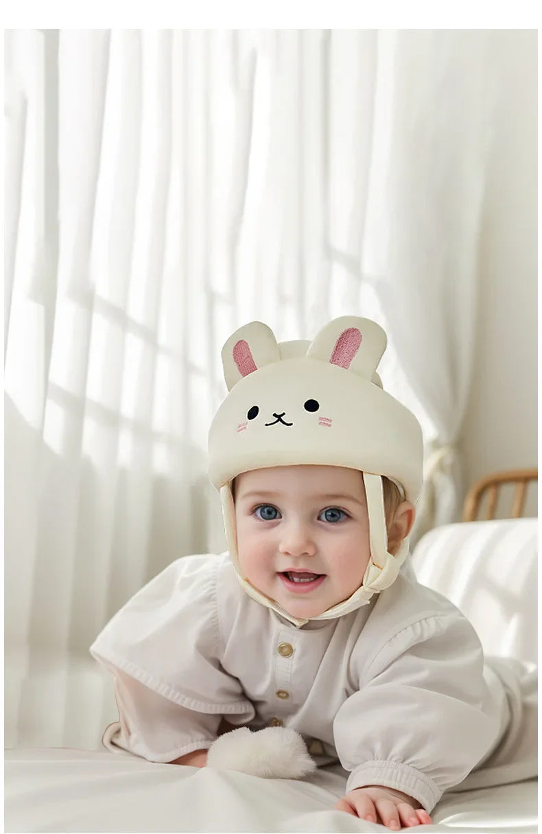 Infant Toddler No Bumps Safety Helmet Head Cushion Bumper Bonnet Newborn Head Protector Baby Mesh Breathable Protecting Pillows