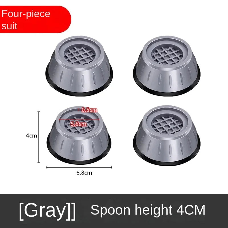 Washing Machine Base Frame Universal Foot Pad Fixed Non-Slip Shockproof Foot Pad High Bracket Drum Washing Machine Special Base