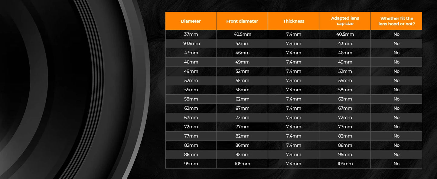 K&F Concept ND2-2000 Variable ND VND2000 67mm 82mm 77mm 72mm 58mm Unlimited Netural Density Filter For Camera Lens