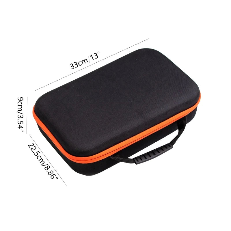 Large Capacity Portable Tools Bag Electric Drill Tool Carry Case Small Oxford Cloth Bag Shockproof Tools Organizer Q84D