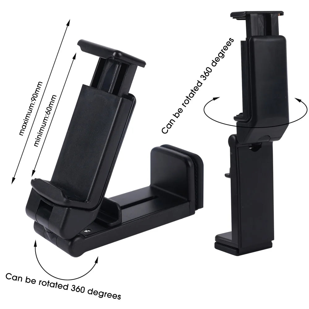 Universal Airplane Phone Holder Portable Travel Stand Desk Flight Foldable Rotatable Selfie Holding Train Seat Stand Support