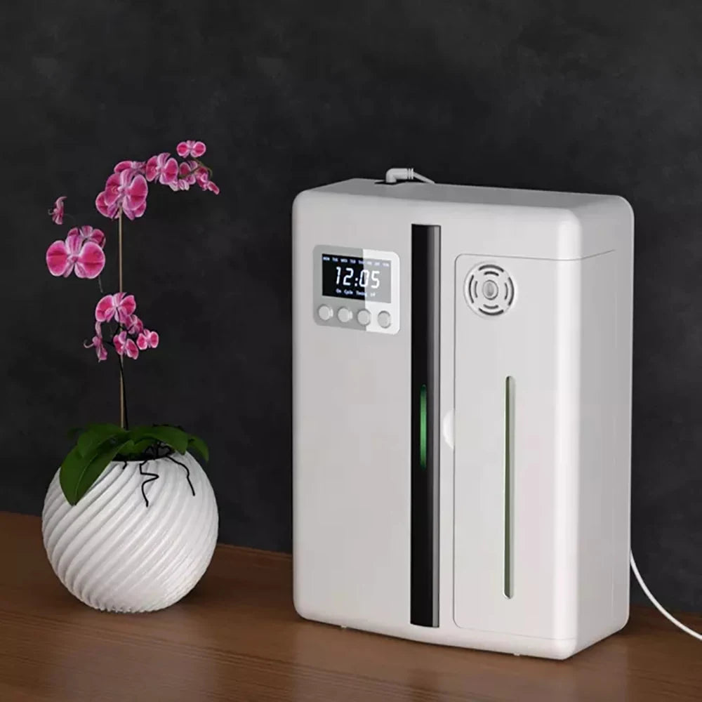 160ml Waterless Scent Diffuser Bluetooth Wall-Mounted Fragrance Machine Smart Scent Diffuser For Essential Oil Hotel Home