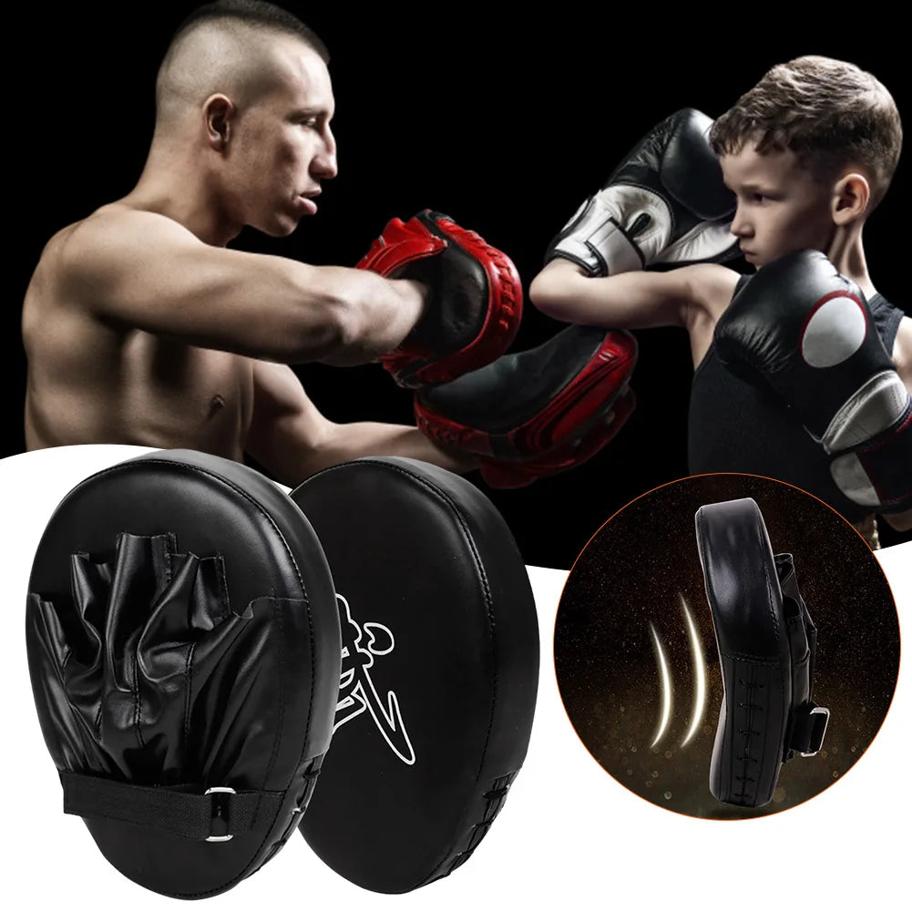 1/2PCS Boxing Hand Target Wear Resistant 5-Finger Hand Target Punching Mitts Boxing Focus Pads for Boxing MMA Muay Thai