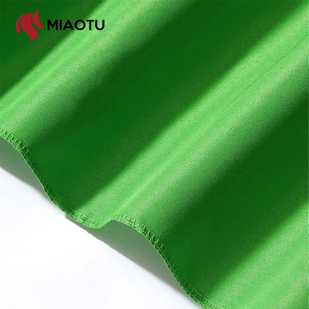 MIAOTU Photography Backdrops Green/White/Black/Grey Muslin Cotton Green Screen Chromakey Photo Background Cloth Shoot Props