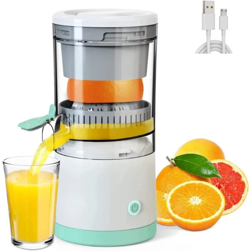 Electric Citrus Fruit Juicer Orange Juicer Rechargeable Household Juice Machine USA Kitchen Accessories Multifunctional Squeezer