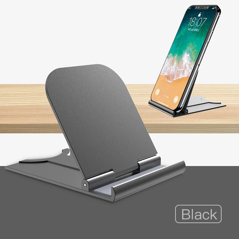 Universal Airplane Phone Holder Portable Travel Stand Desk Flight Foldable Rotatable Selfie Holding Train Seat Stand Support