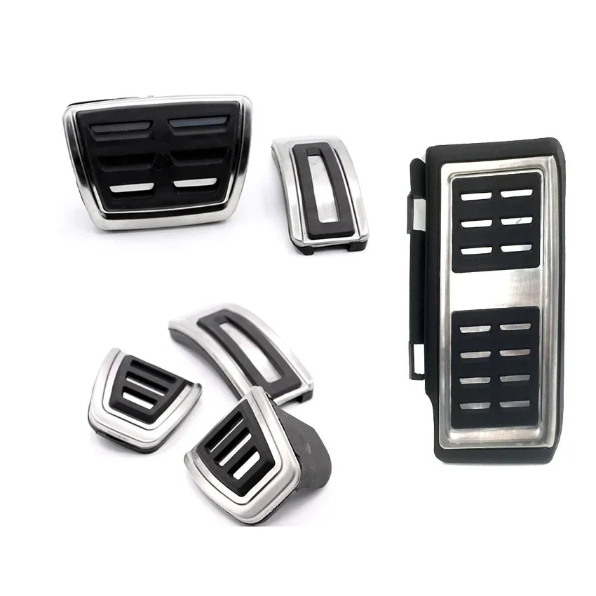 Stainless Steel Car Pedals for Audi Q2 SQ2 TT S1 A1 Q3 TTS RS3 A3 8V 2017 - 2024 Gas Brake Pedal Cover