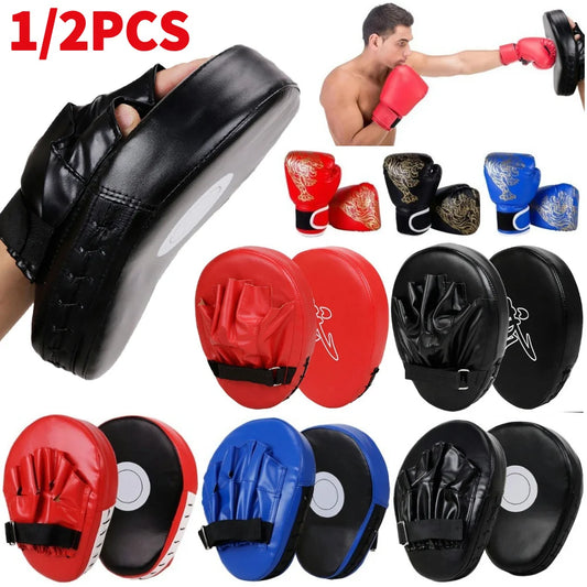 1/2PCS Boxing Hand Target Wear Resistant 5-Finger Hand Target Punching Mitts Boxing Focus Pads for Boxing MMA Muay Thai