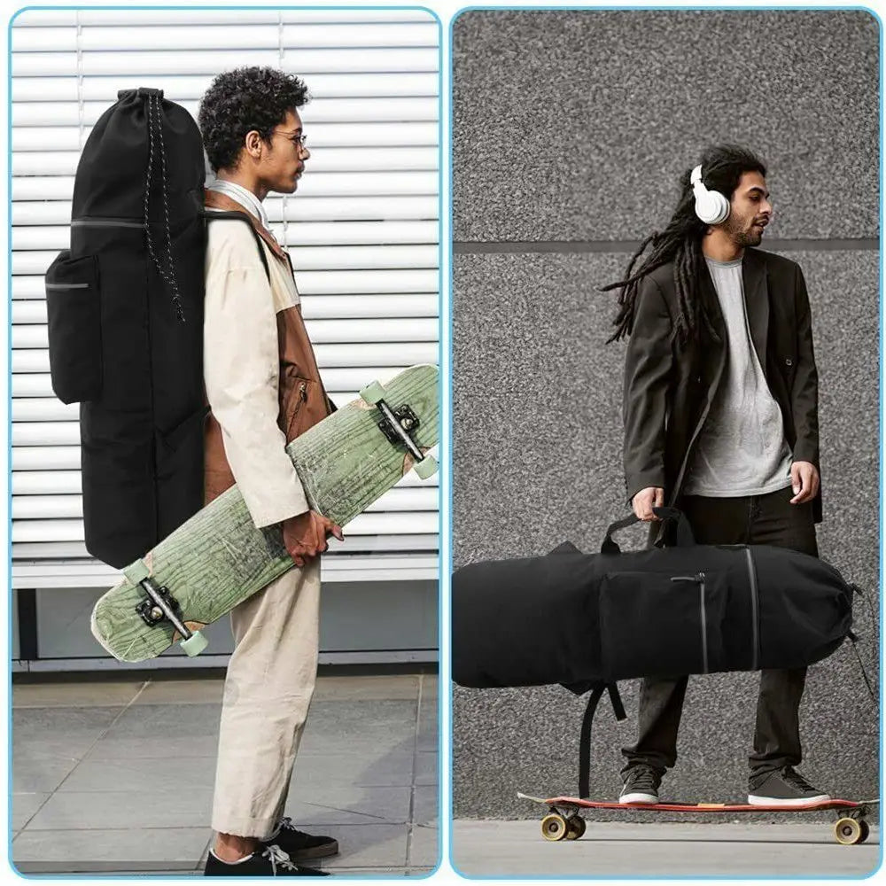 Skateboard Carry Bag Skiboard Handbag Shoulder Bag Waterproof Longboard Backpack Outdoor Sport Accessories