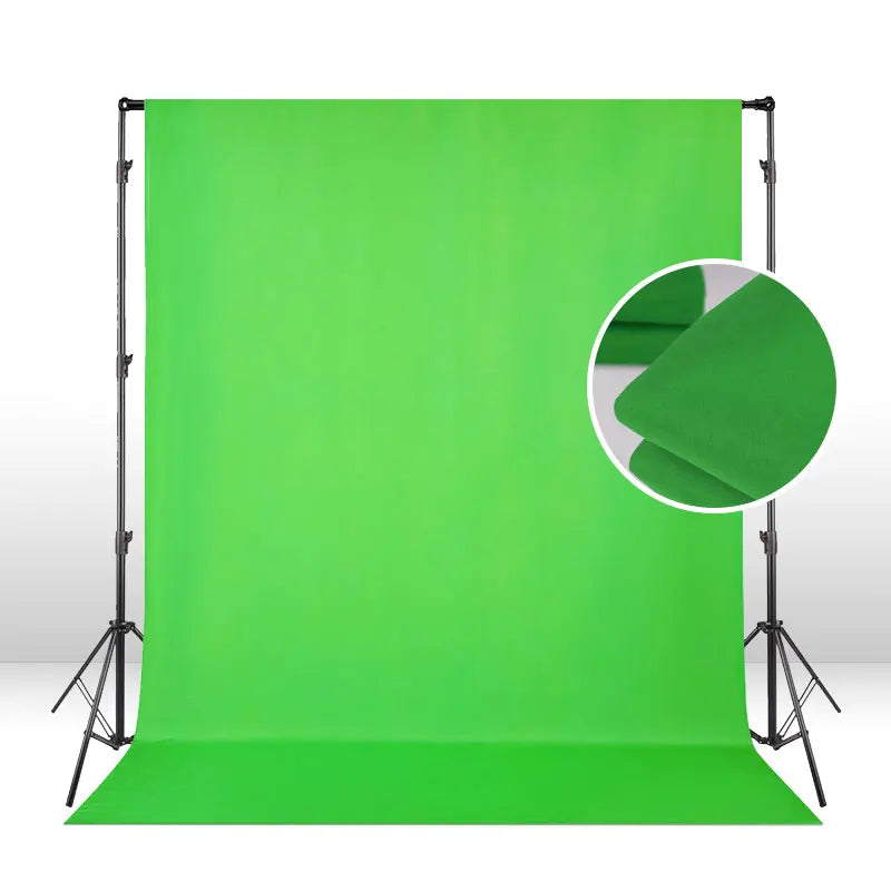 MIAOTU Photography Backdrops Green/White/Black/Grey Muslin Cotton Green Screen Chromakey Photo Background Cloth Shoot Props