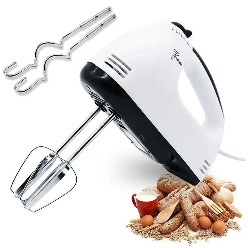 100W Electric Mixer Egg Beater handheld Food Mixers Eggs Stiring blender Kitchen Cooking Tools For Baking Stirrer