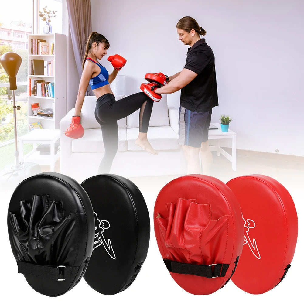 1/2PCS Boxing Hand Target Wear Resistant 5-Finger Hand Target Punching Mitts Boxing Focus Pads for Boxing MMA Muay Thai