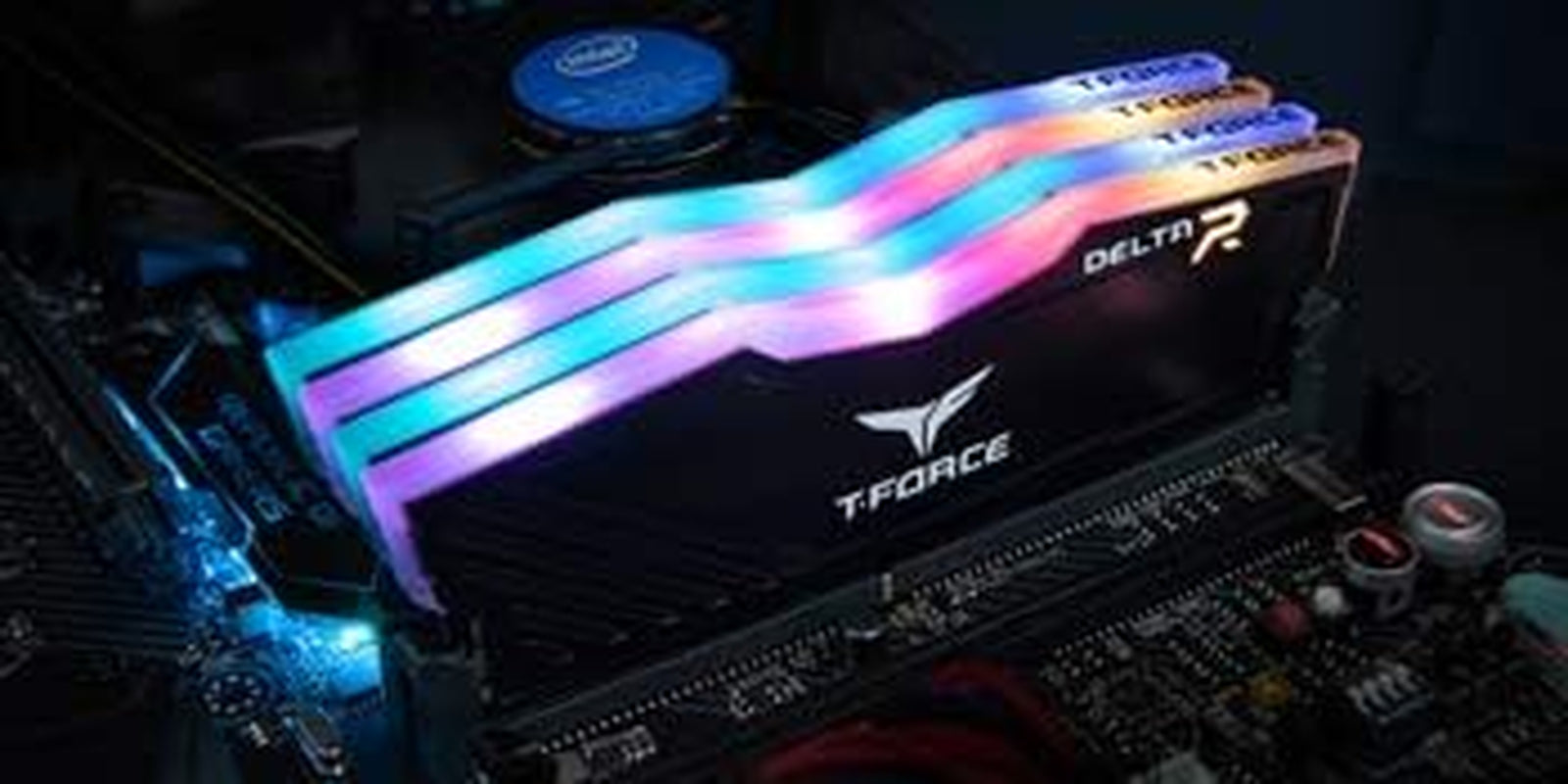 T-Force Delta RGB DDR4 16GB (2X8Gb) 3000Mhz (PC4-24000) CL16 Desktop Memory Module Ram TF3D416G3000HC16CDC01 - Black