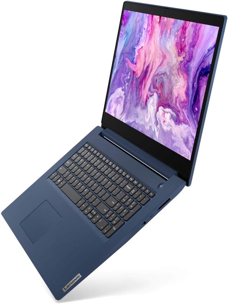 2021 Ideapad 3 Laptop, 17.3" HD+, Intel Core I5-1035G1 Processor, HDMI, Bluetooth, Wi-Fi, Webcam, Online Class, Zoom, Windows 10, Abyss Blue, KKE Bundle (20GB RAM | 1TB SSD)